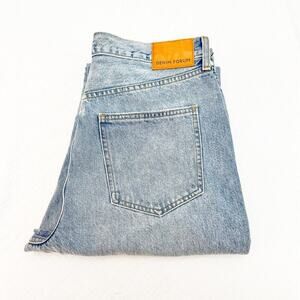 Denim Forum Aritzia The Joni High Rise Loose Denim Jeans SZ29L NWT